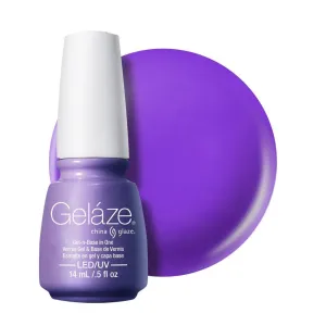 China Glaze Gelaze Gel & Base 14ml - That's Shore Bright
