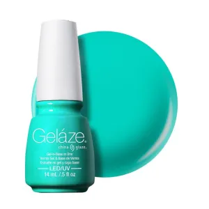 China Glaze Gelaze Gel & Base 14ml - Too Yacht To Handle