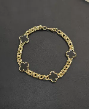Chino-Clover Braclet