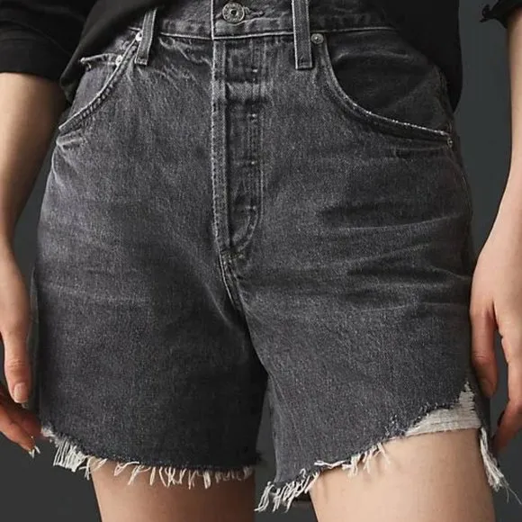 Citizens of Humanity Elle Front denim short