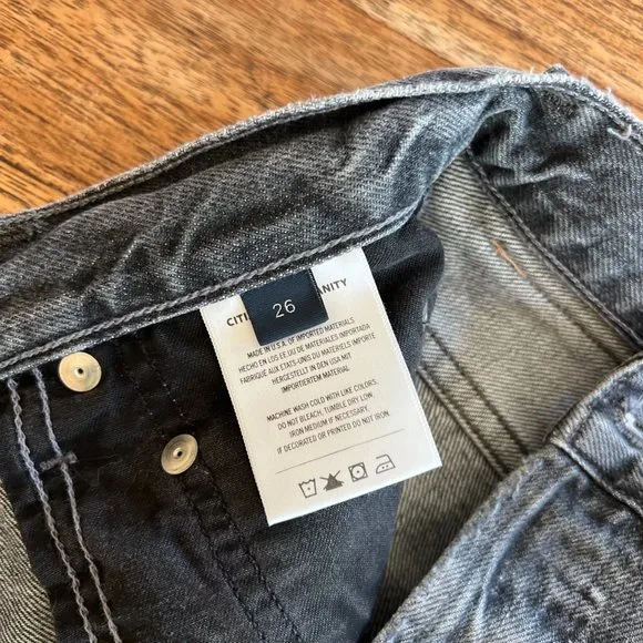 Citizens of Humanity Elle Front denim short