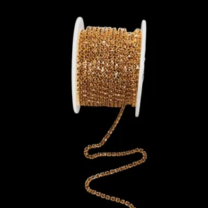 Claw Chain With Diamond Gold