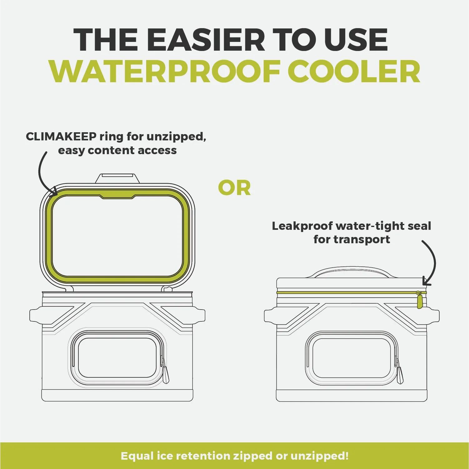 CLIMAKEEP Magnetic 12 Can Soft Cooler