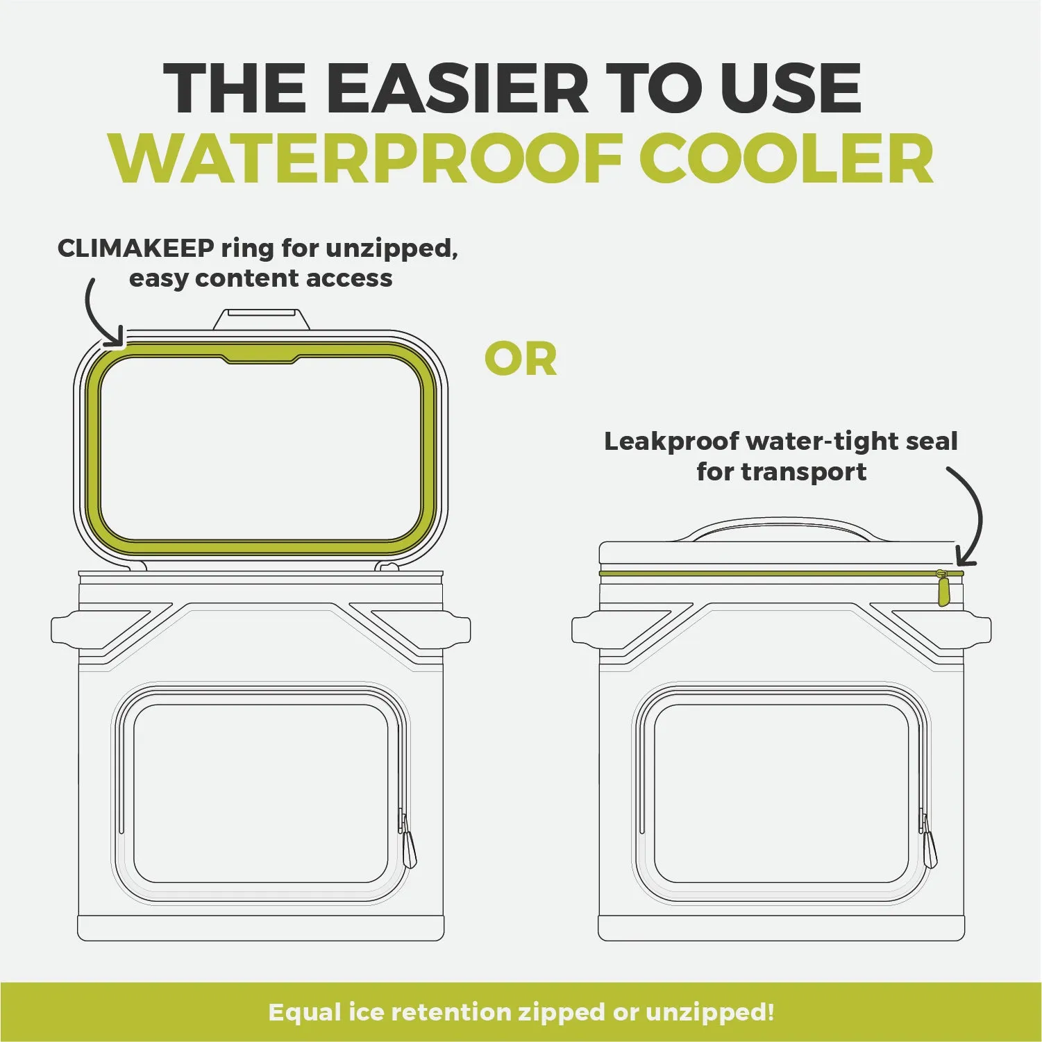 CLIMAKEEP Magnetic 36 Can Soft Cooler