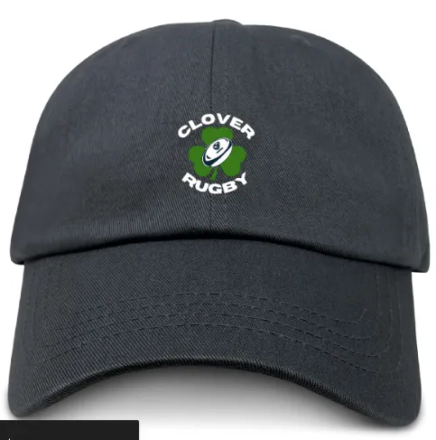 Clover Blue Eagles Rugby Adult Low-Profile Cotton Twill Dad Cap