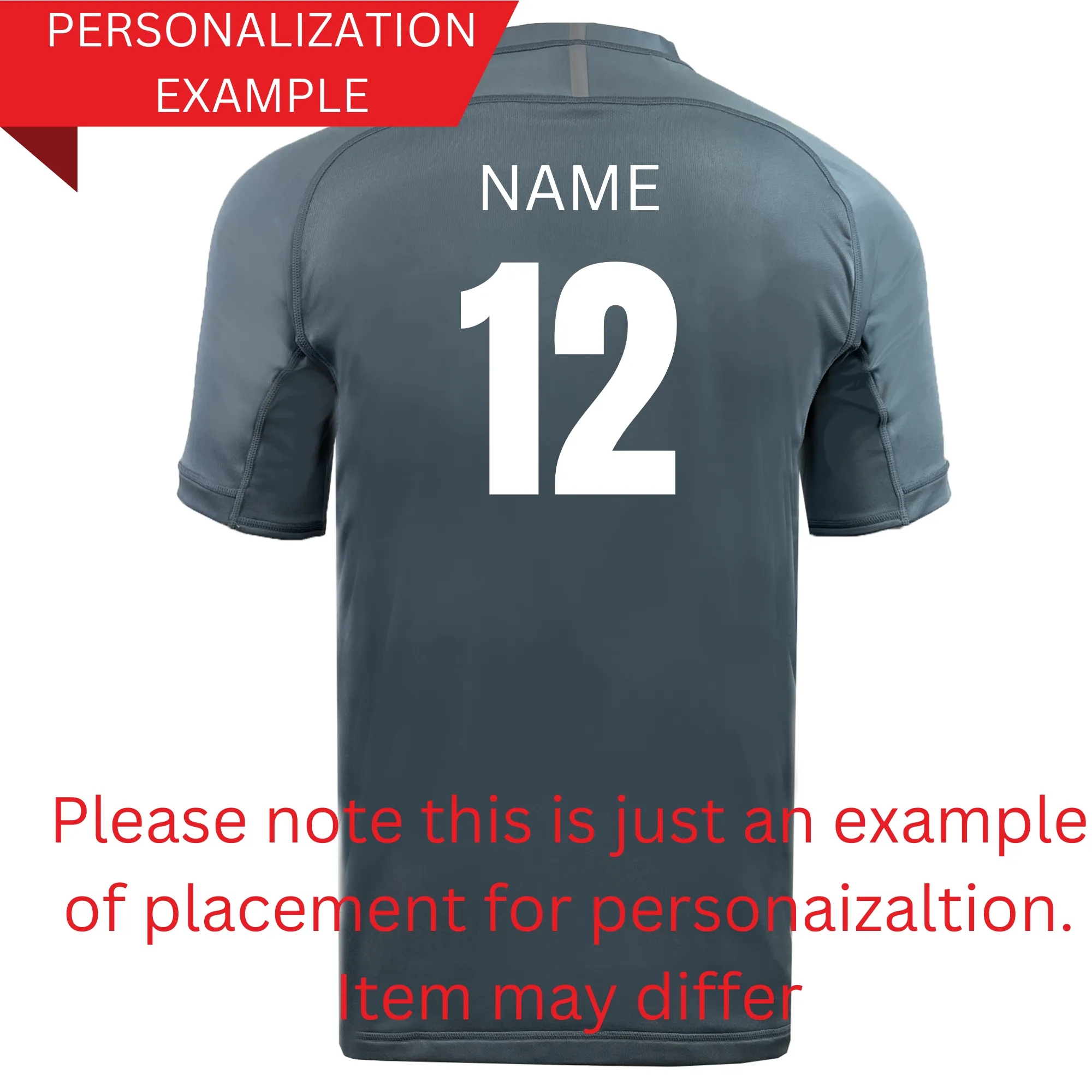 Clover Blue Eagles Rugby Classic Long Sleeve Solid Rugby Jersey