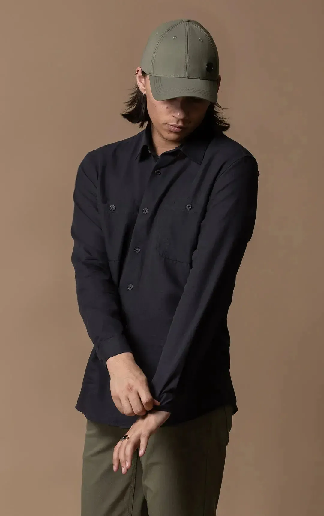 COTTON HEMP LIGHTWEIGHT SHIRT - CLEARANCE