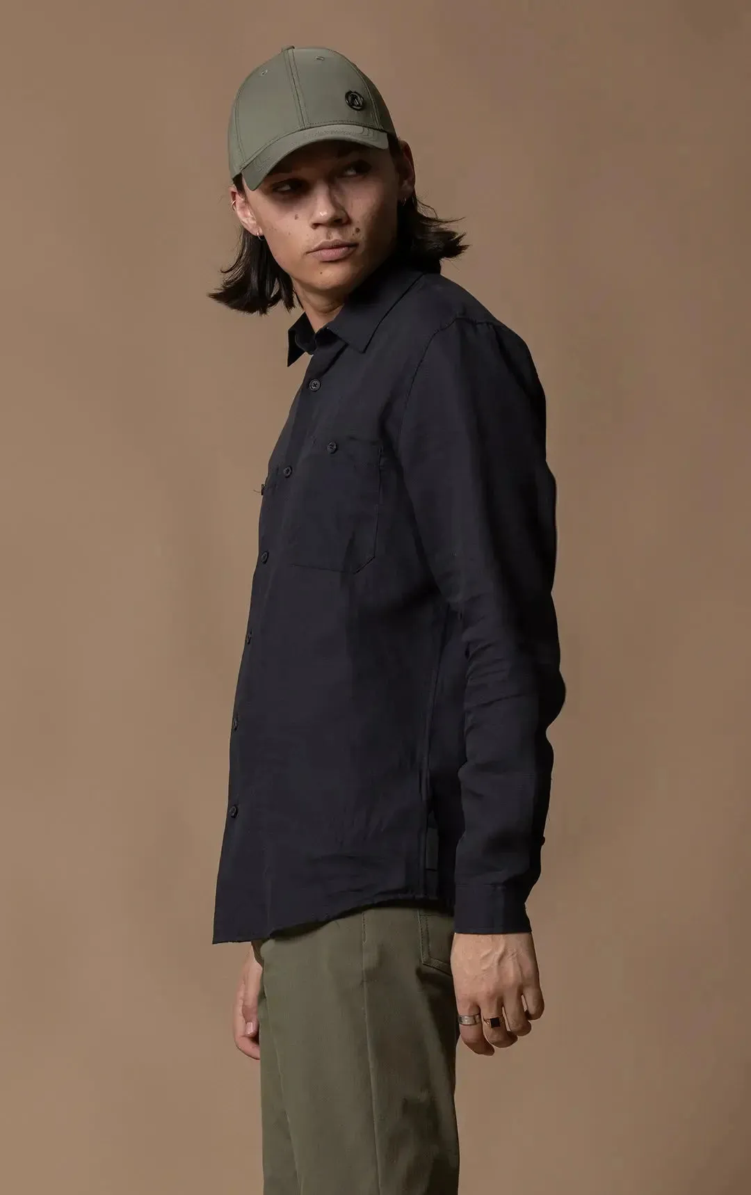 COTTON HEMP LIGHTWEIGHT SHIRT - CLEARANCE