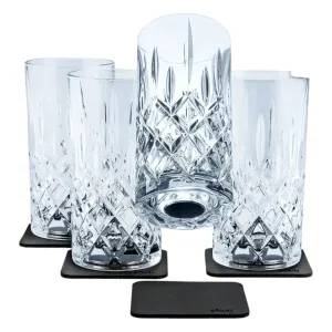 Crystal Magnetic LONGDRINK Glass by Silwy