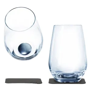 Crystal Magnetic LONGDRINK Glass by Silwy