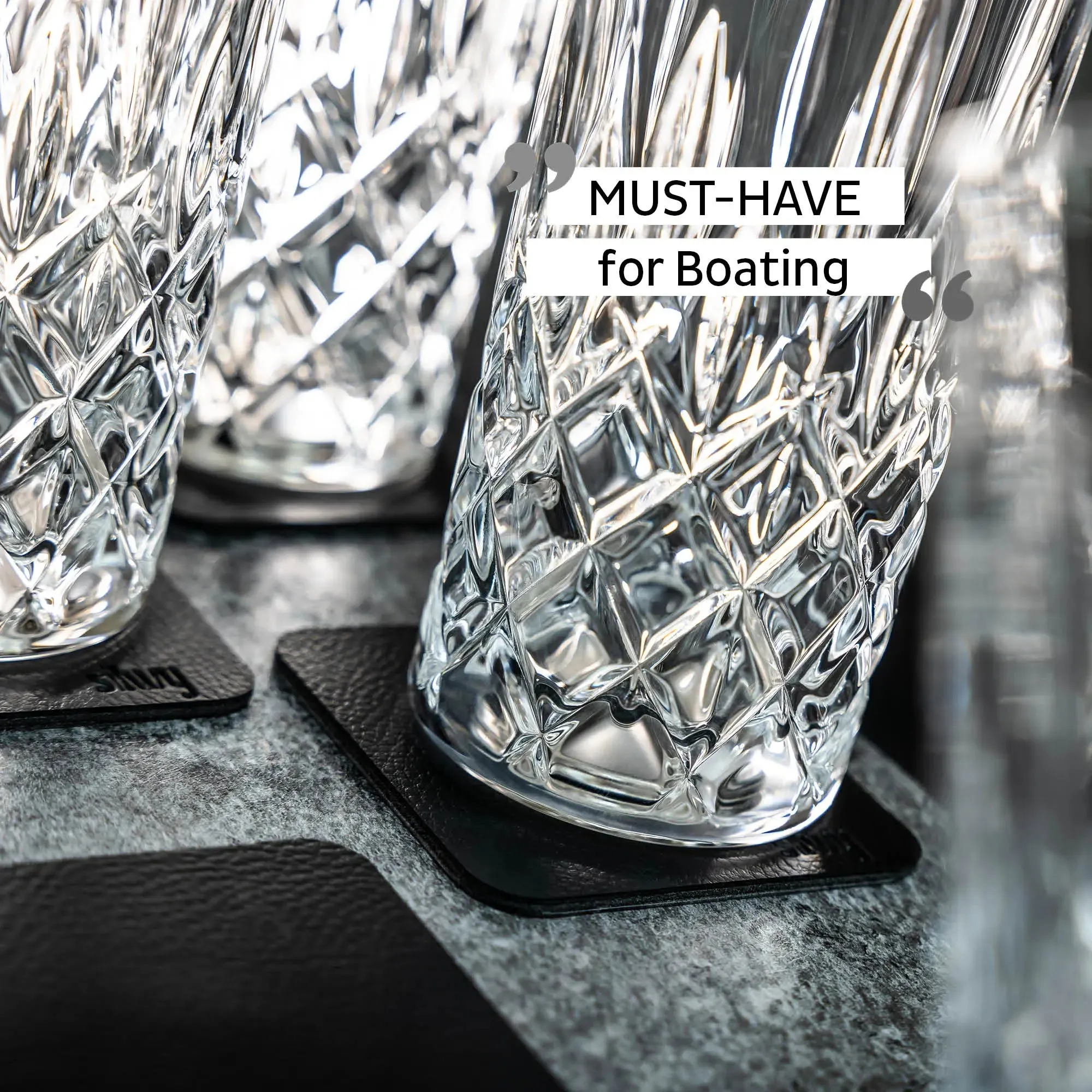 Crystal Magnetic LONGDRINK Glass by Silwy