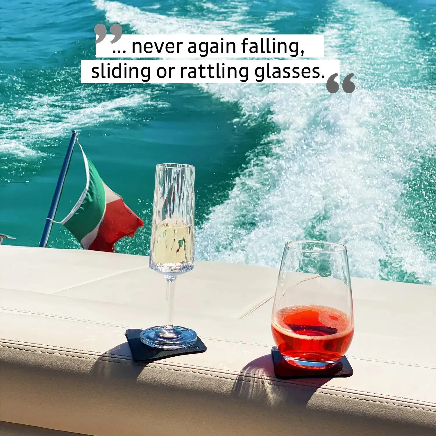 Crystal Magnetic LONGDRINK Glass by Silwy