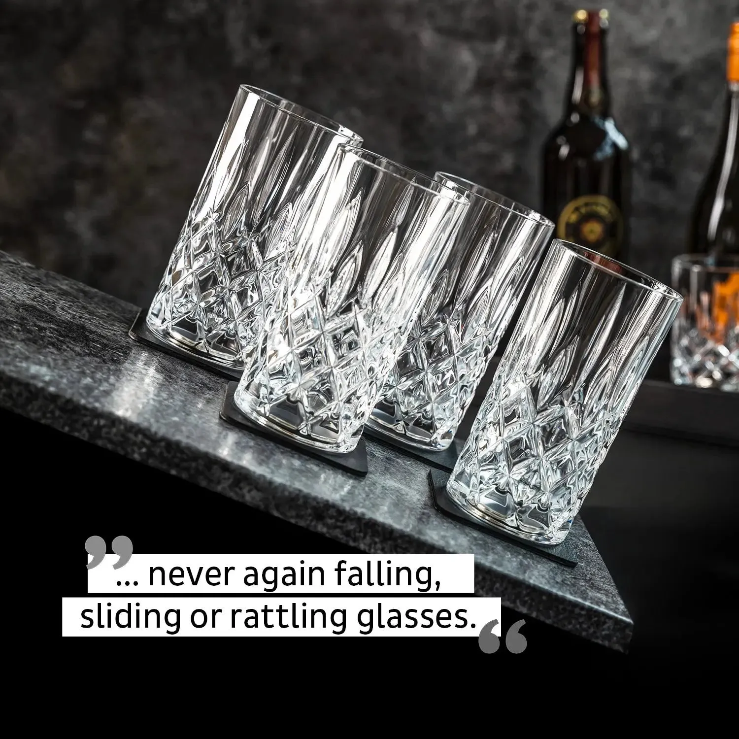 Crystal Magnetic LONGDRINK Glass by Silwy