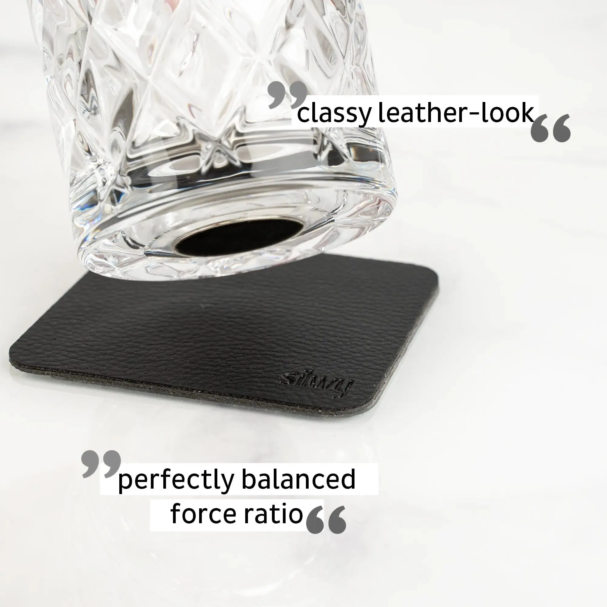Crystal Magnetic LONGDRINK Glass by Silwy