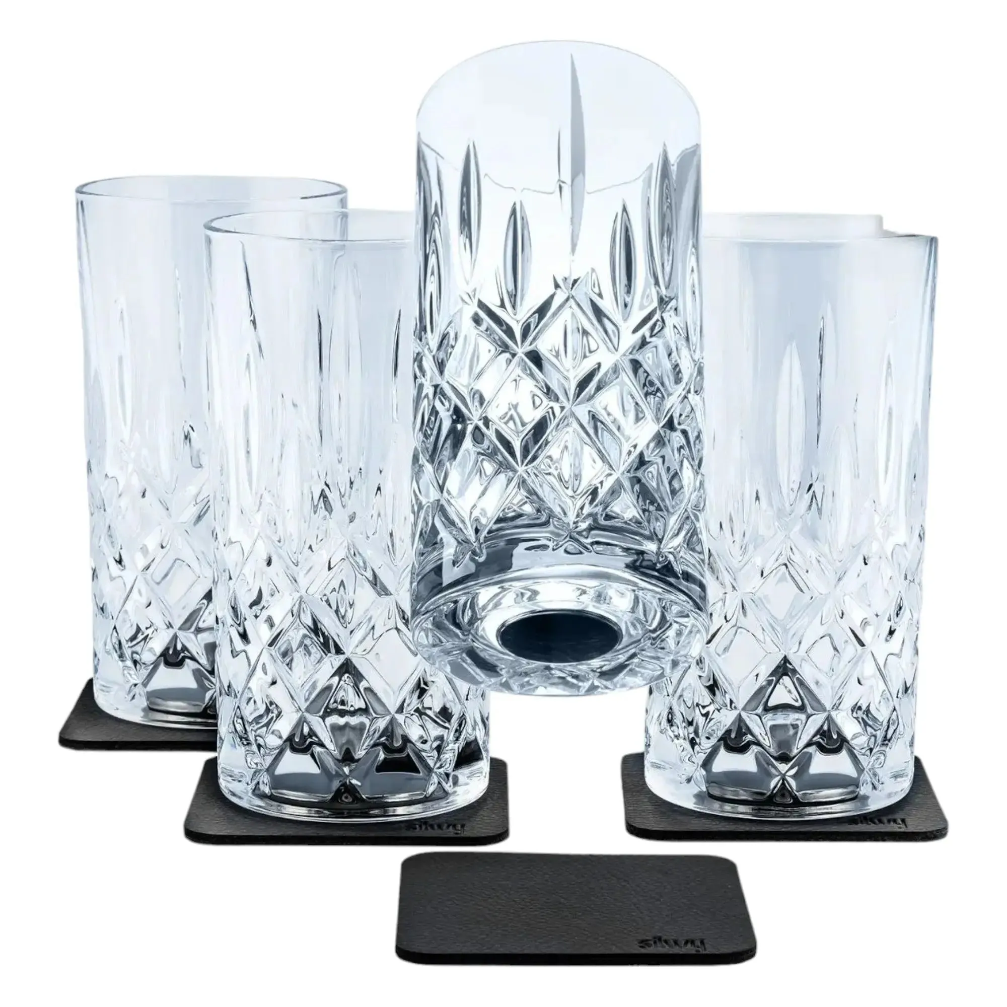 Crystal Magnetic LONGDRINK Glass by Silwy