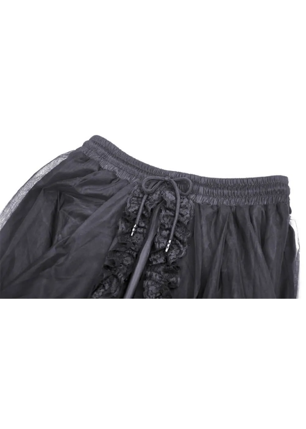 Dark In Love Britannia Maxi Skirt Black