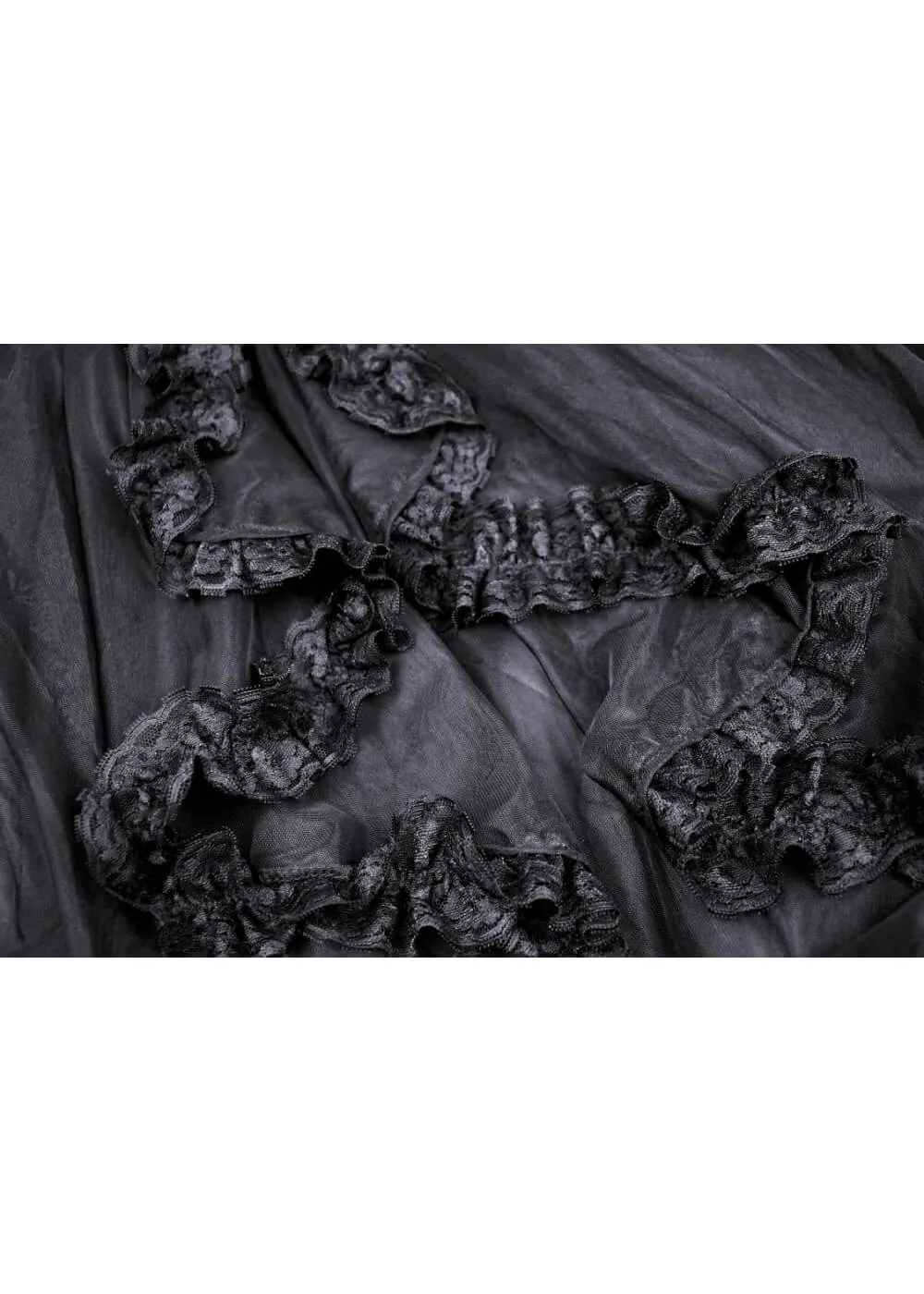Dark In Love Britannia Maxi Skirt Black