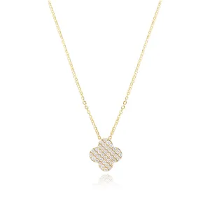 Diamond Clover Necklace
