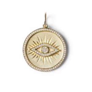 DIAMOND EVIL EYE PROTECTION TALISMAN