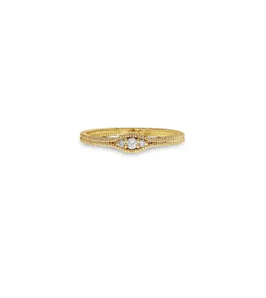 Diamond Eye Ring