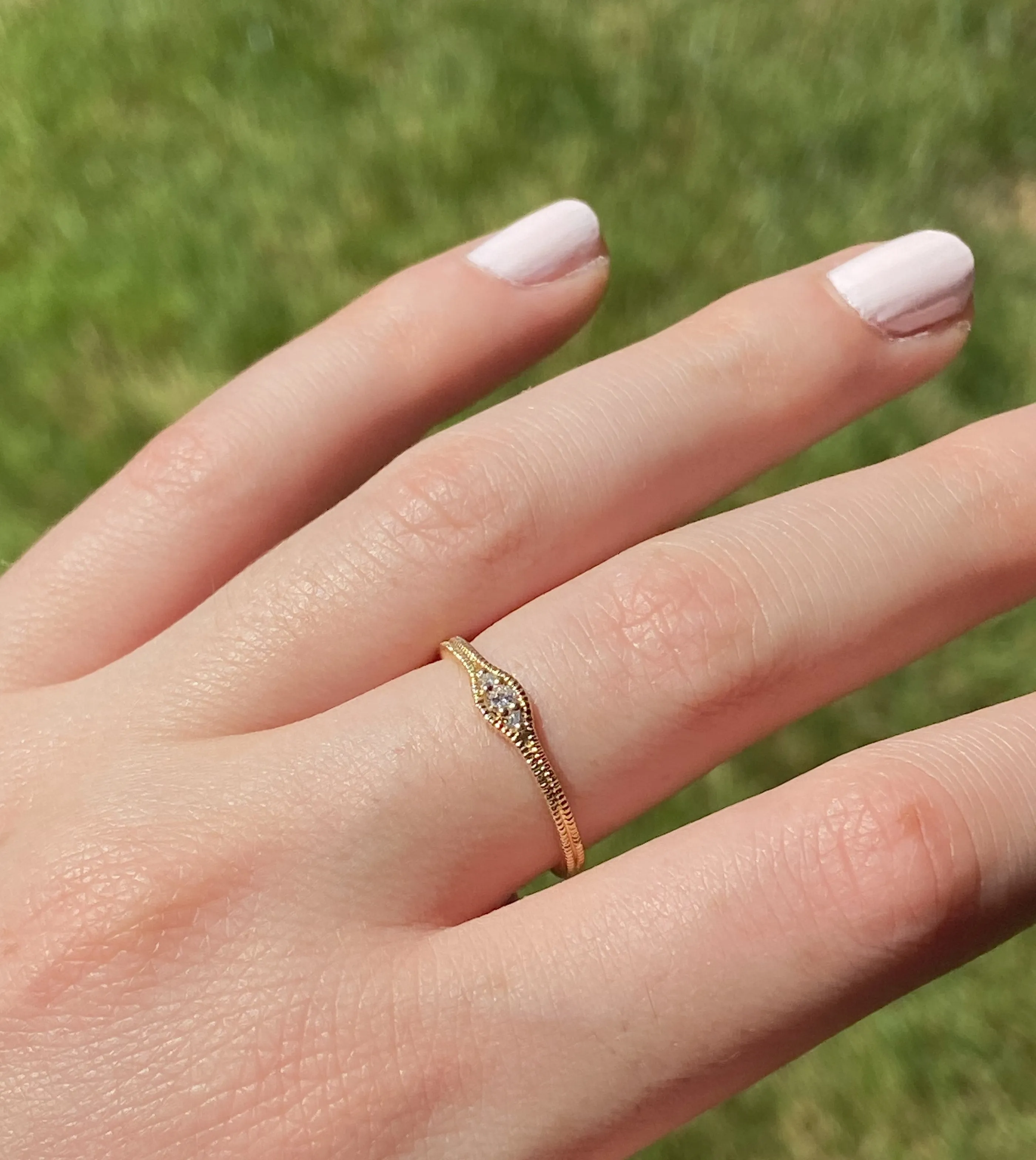Diamond Eye Ring