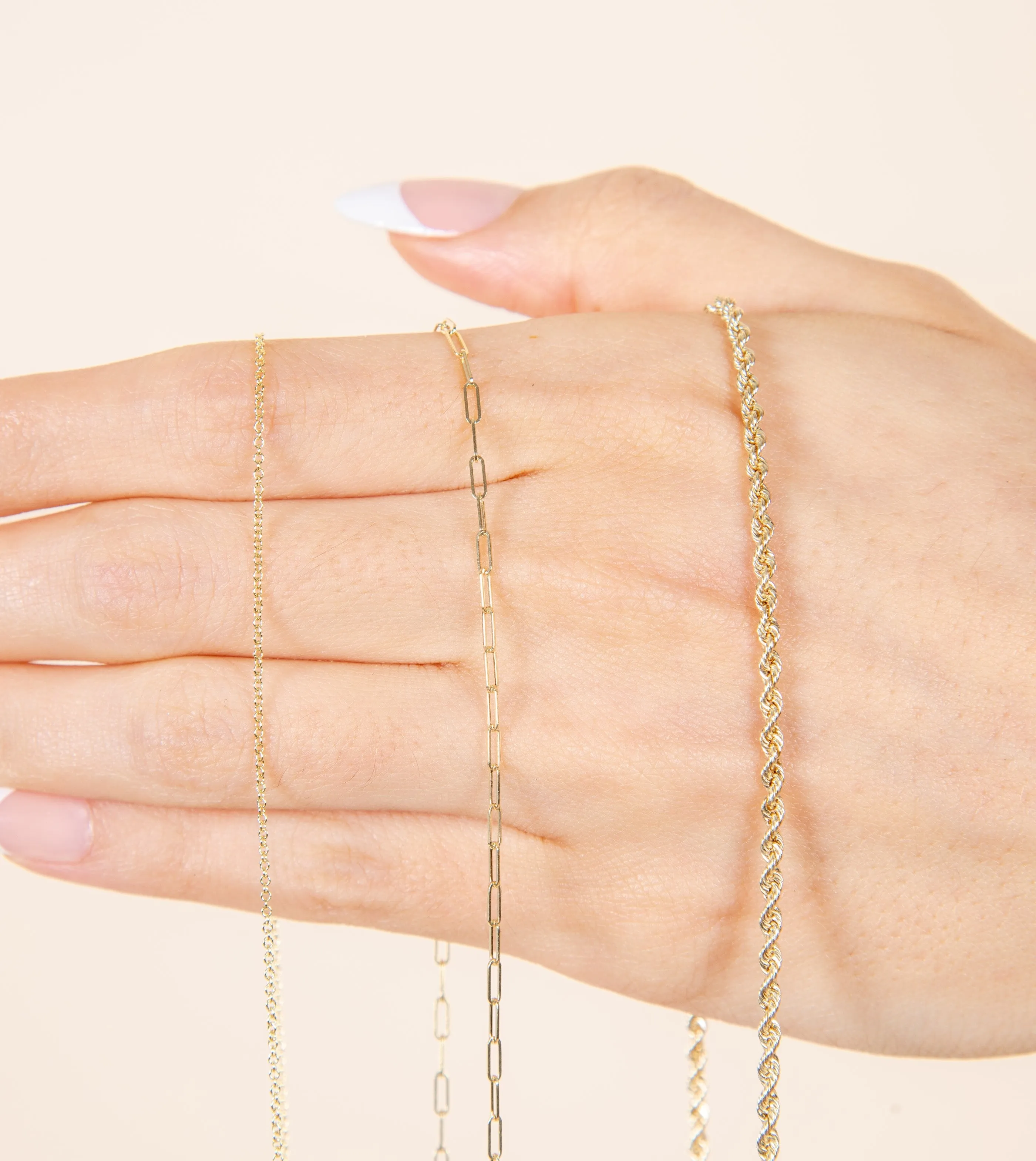 Diamond Line Italian Horn Cornicello Necklace