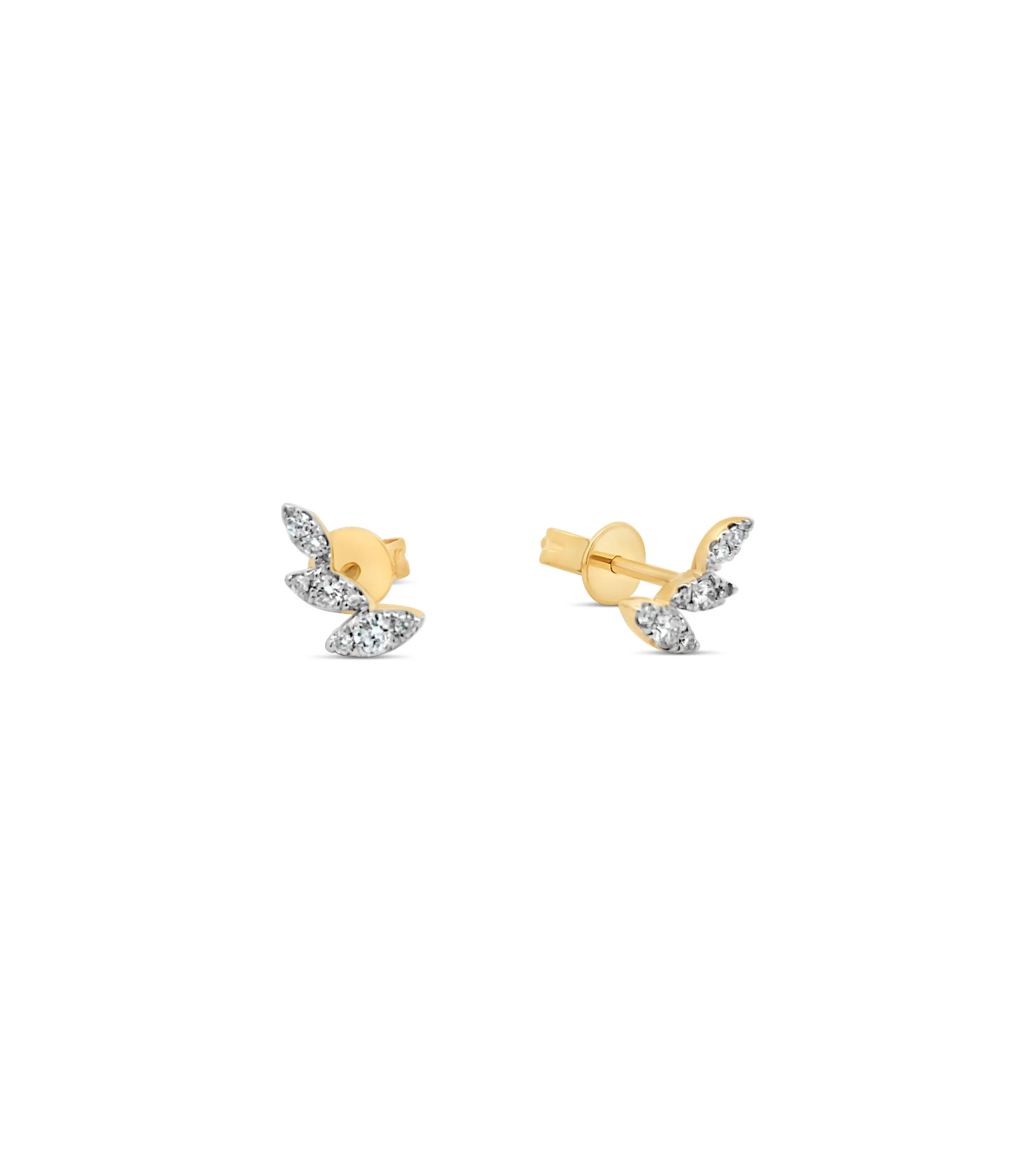 Diamond Mini Climber Stud Earring