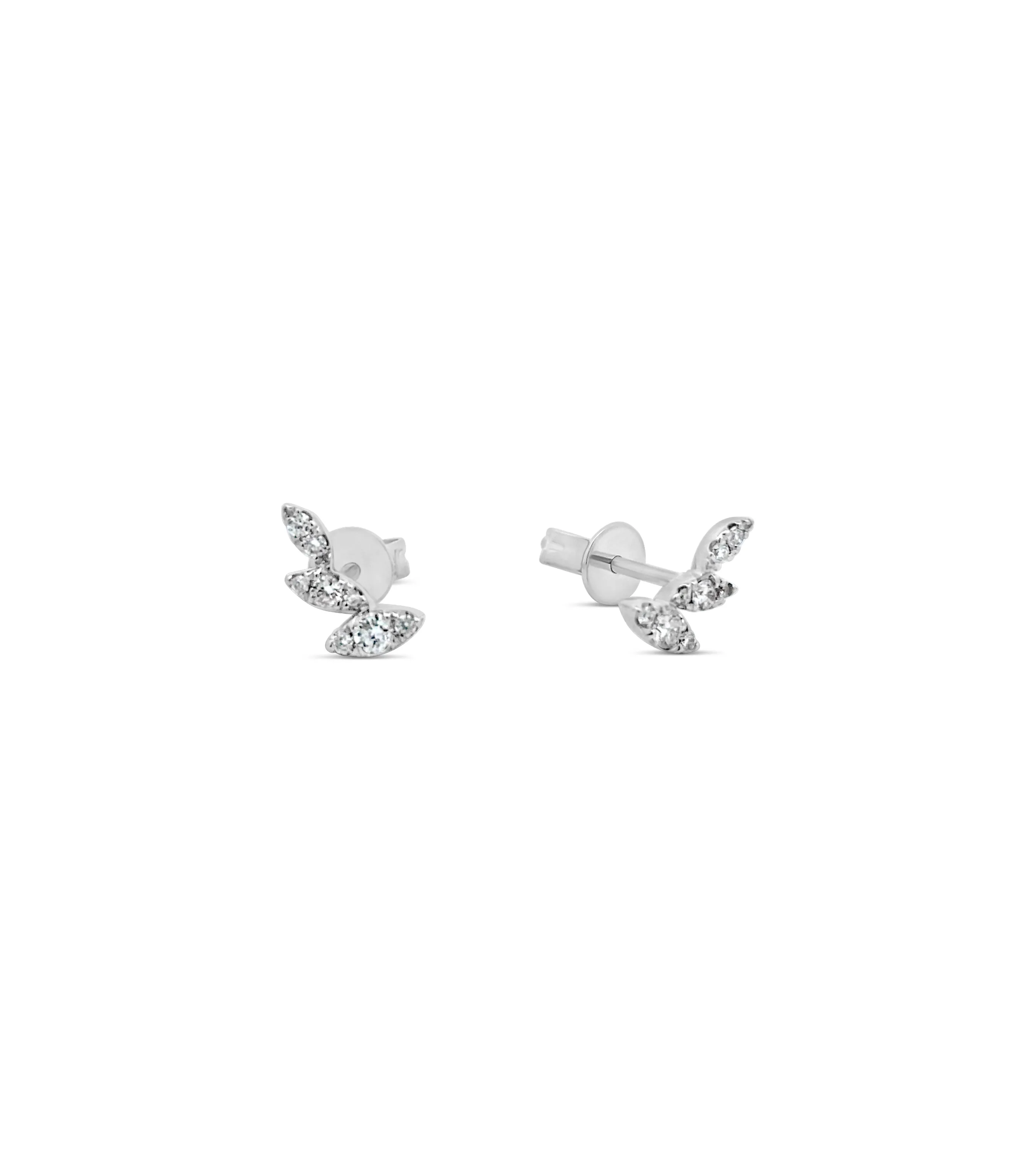 Diamond Mini Climber Stud Earring