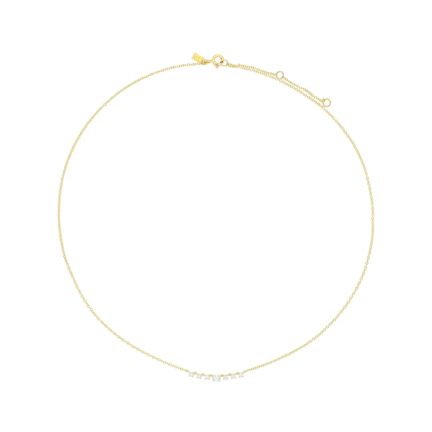 EF Collection Diamond Carrie Necklace