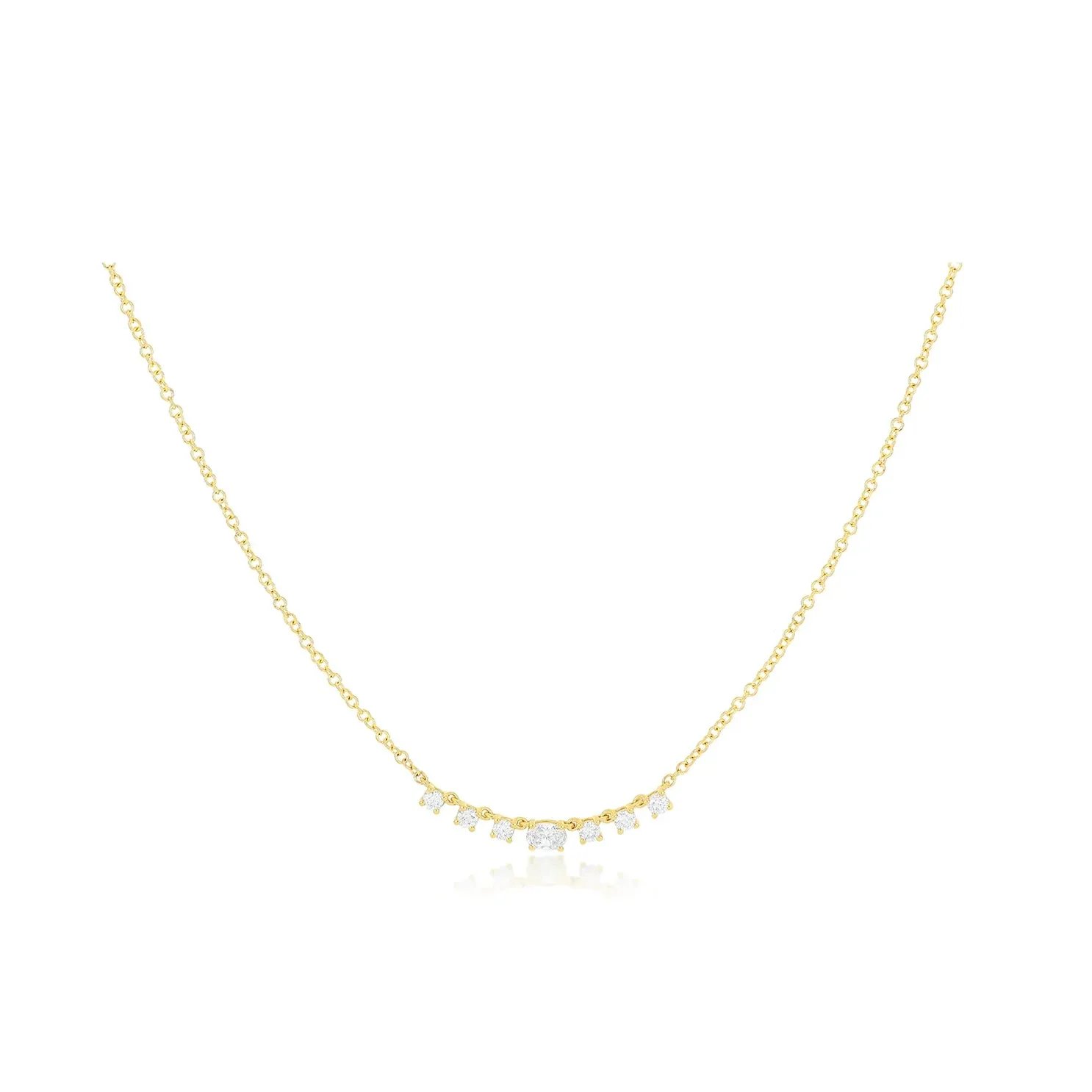 EF Collection Diamond Carrie Necklace