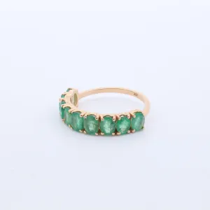 Emerald Anniversary Band