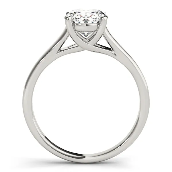 Evelyn Oval Lab Grown Diamond Solitaire Engagement Ring IGI Certified