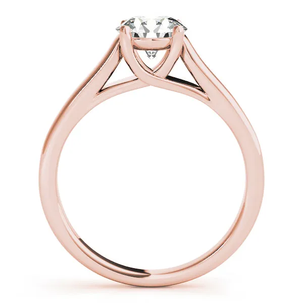 Evelyn Round Diamond Solitaire Engagement Ring