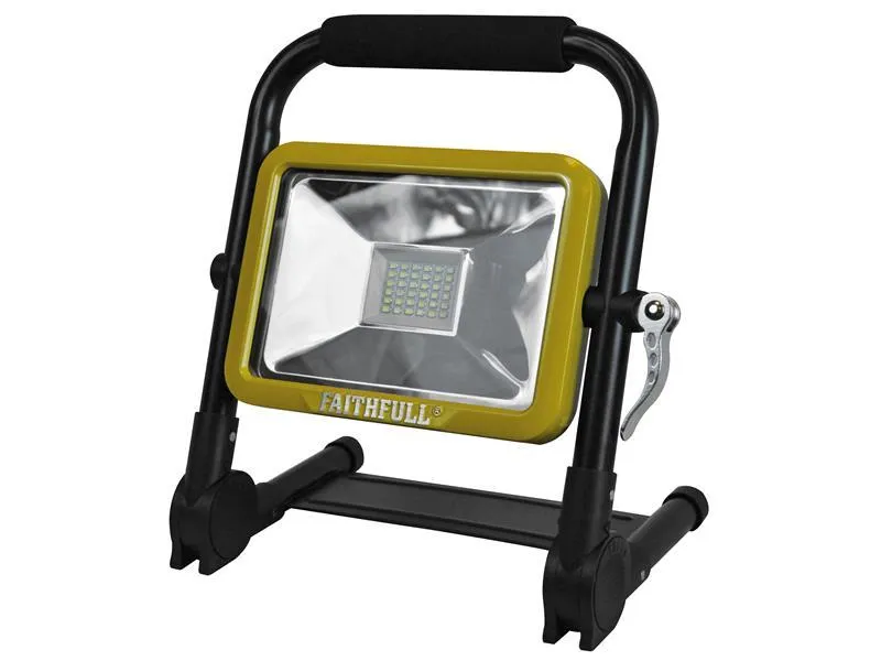 Faithfull Power Plus 20W Smd Folding Rechargeable Light