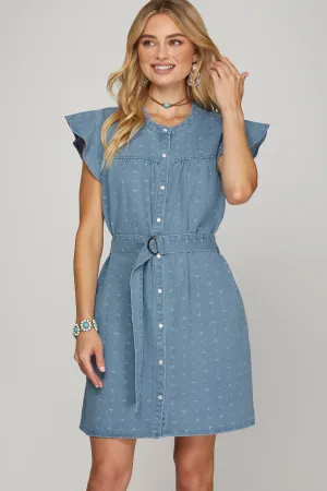 Farah Denim Dress