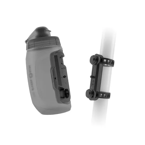 Fidlock Twist Bottles With Fidlock Logo Front   Twist Uni Base** (Set) Smoke