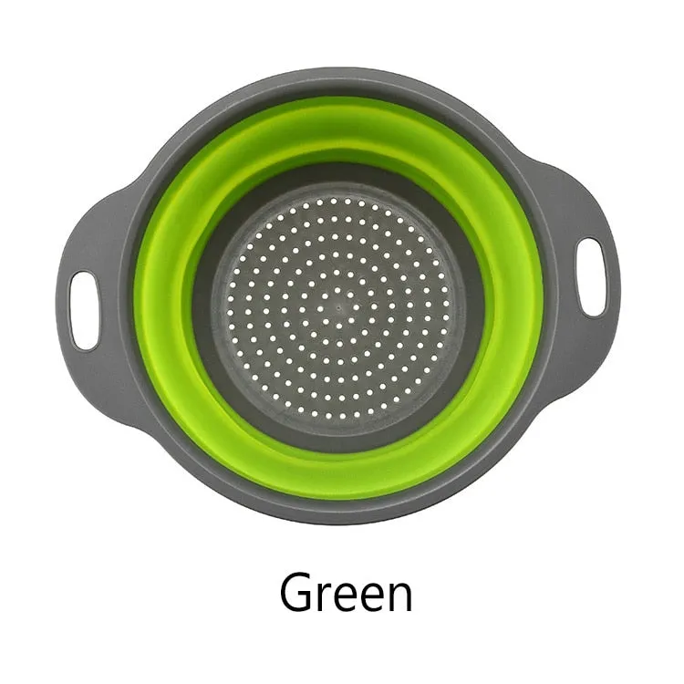 Foldable Fruit and Vegetable Colander Drain Basket
