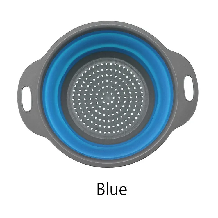 Foldable Fruit and Vegetable Colander Drain Basket