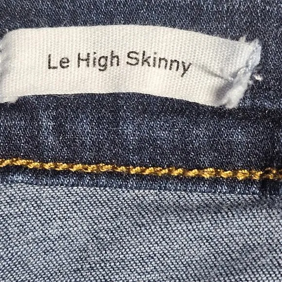 Frame Le High Slit Hem Skinny Jeans Wythe Women's Size 32