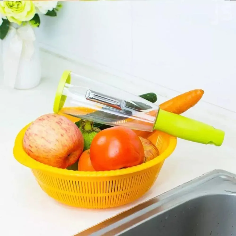 Fruit and Vegetable Hand Roll Smart Storage Peeler