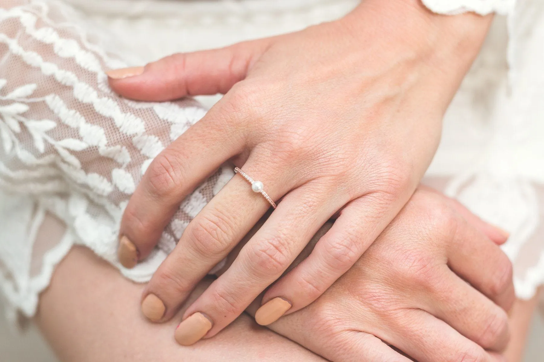 GEORGINI HEIRLOOM CHERISHED RING ROSE GOLD