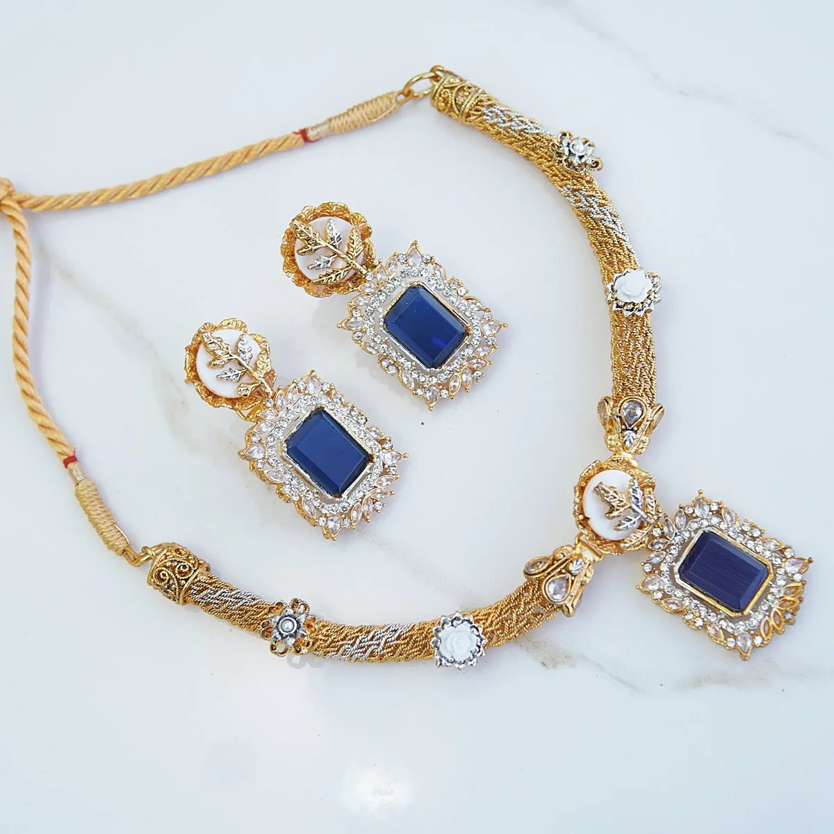 Gold Plated Turkish Necklace Set