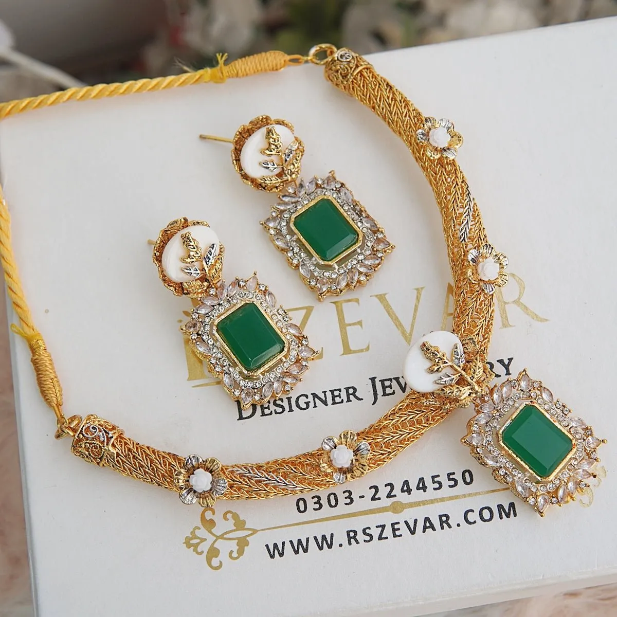 Gold Plated Turkish Necklace Set