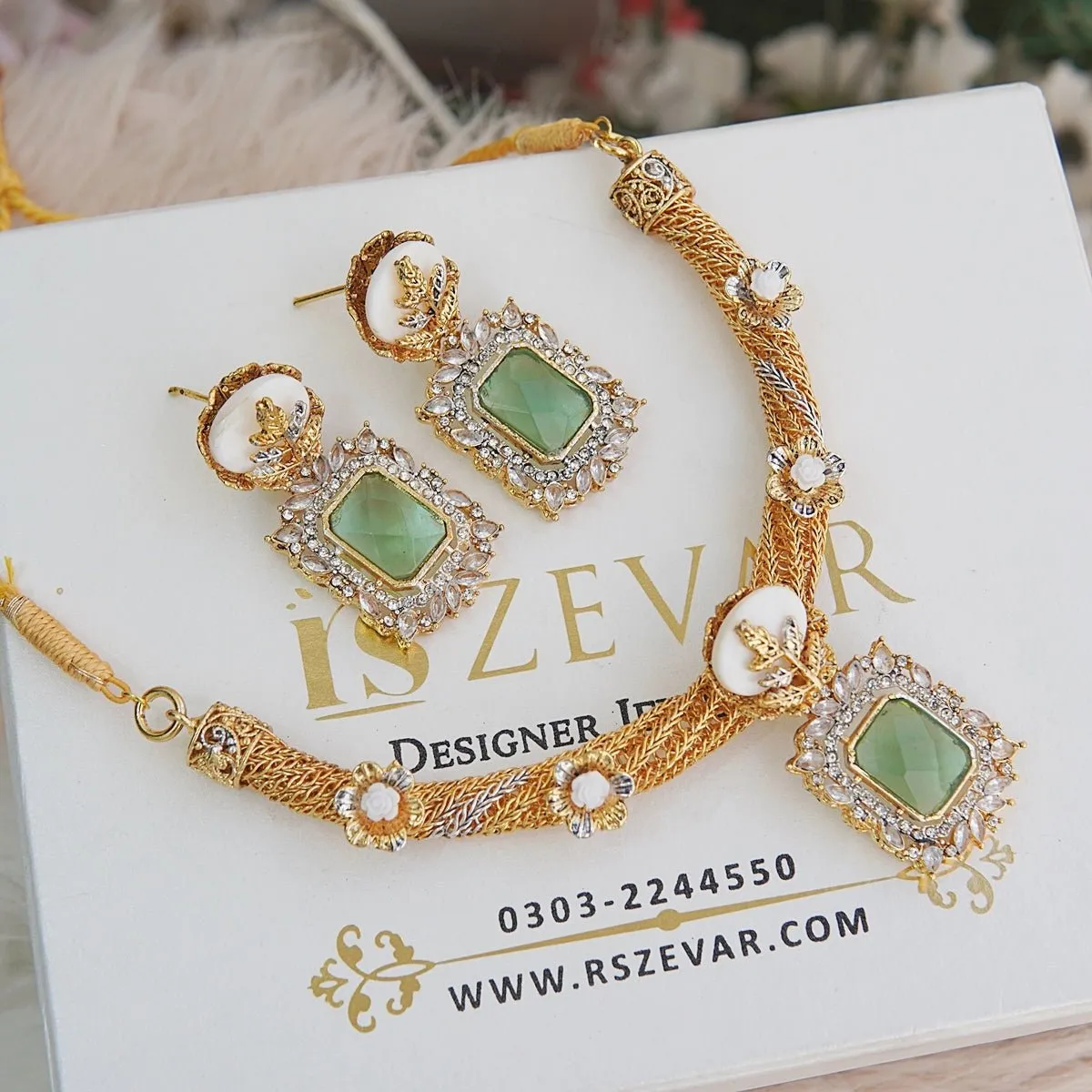 Gold Plated Turkish Necklace Set