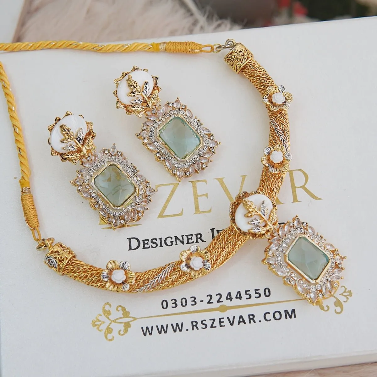 Gold Plated Turkish Necklace Set
