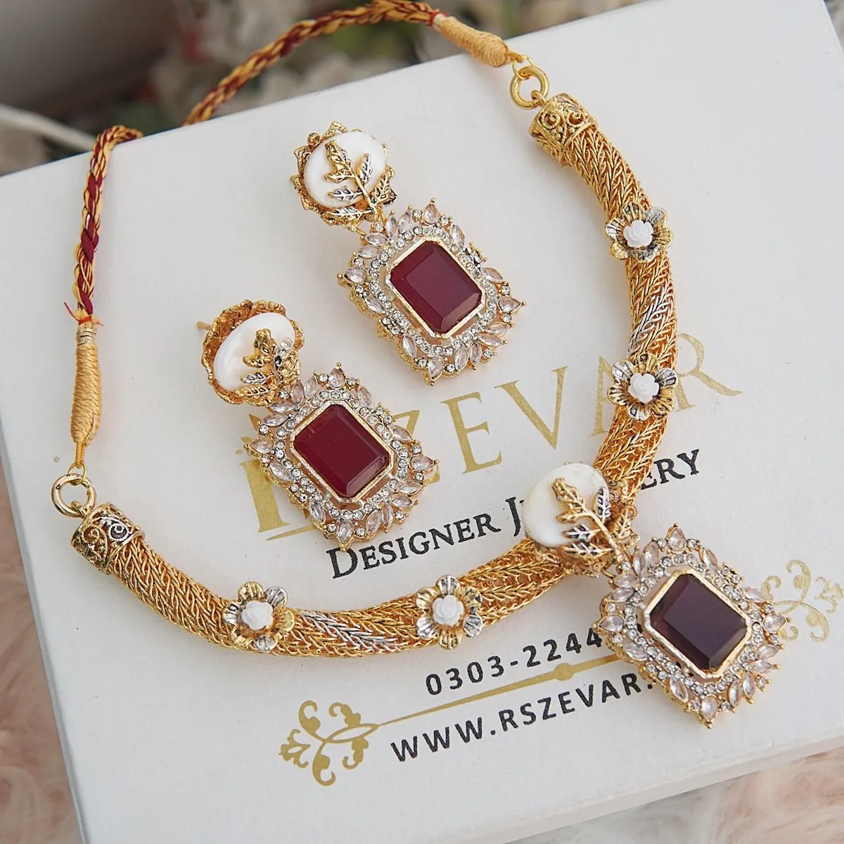 Gold Plated Turkish Necklace Set