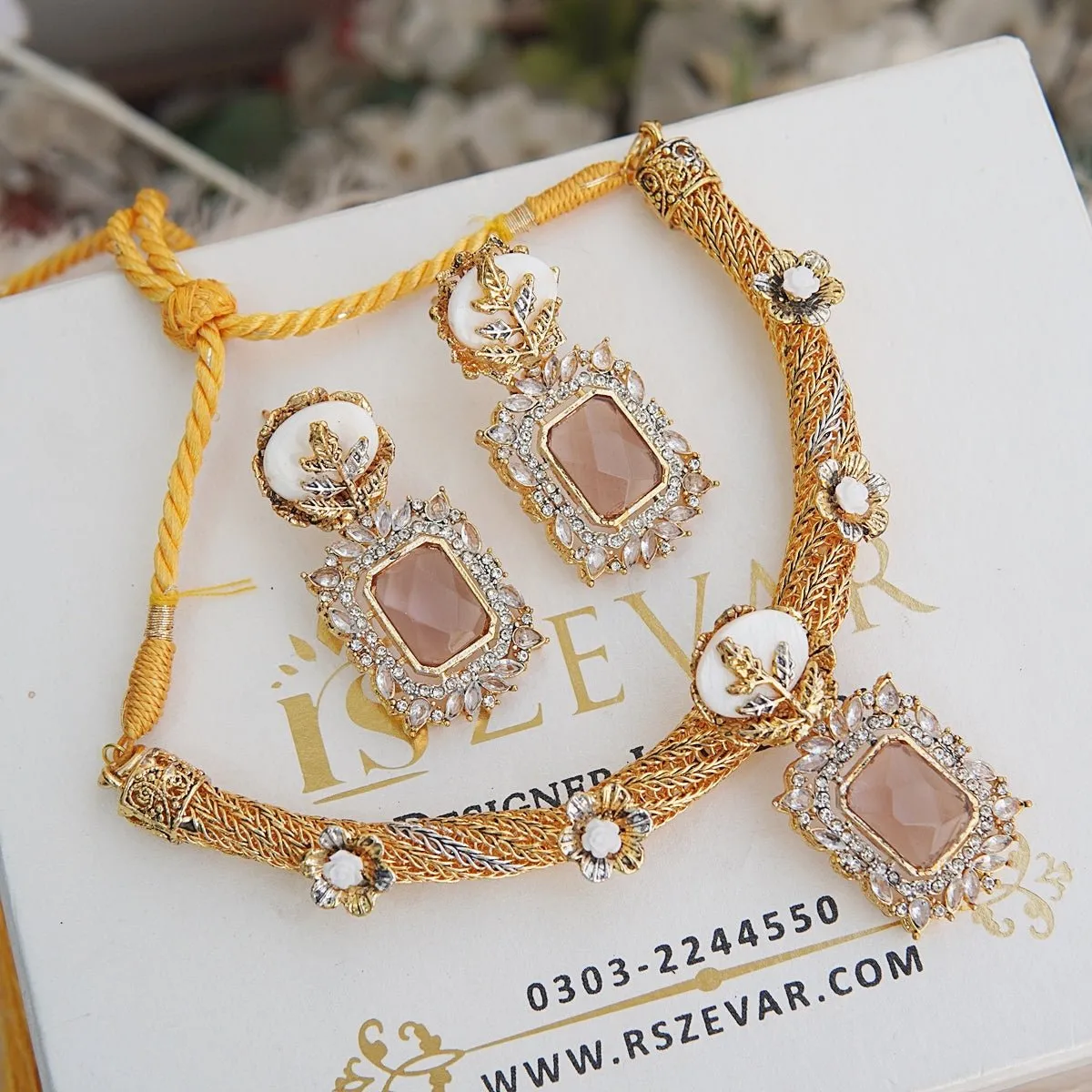 Gold Plated Turkish Necklace Set