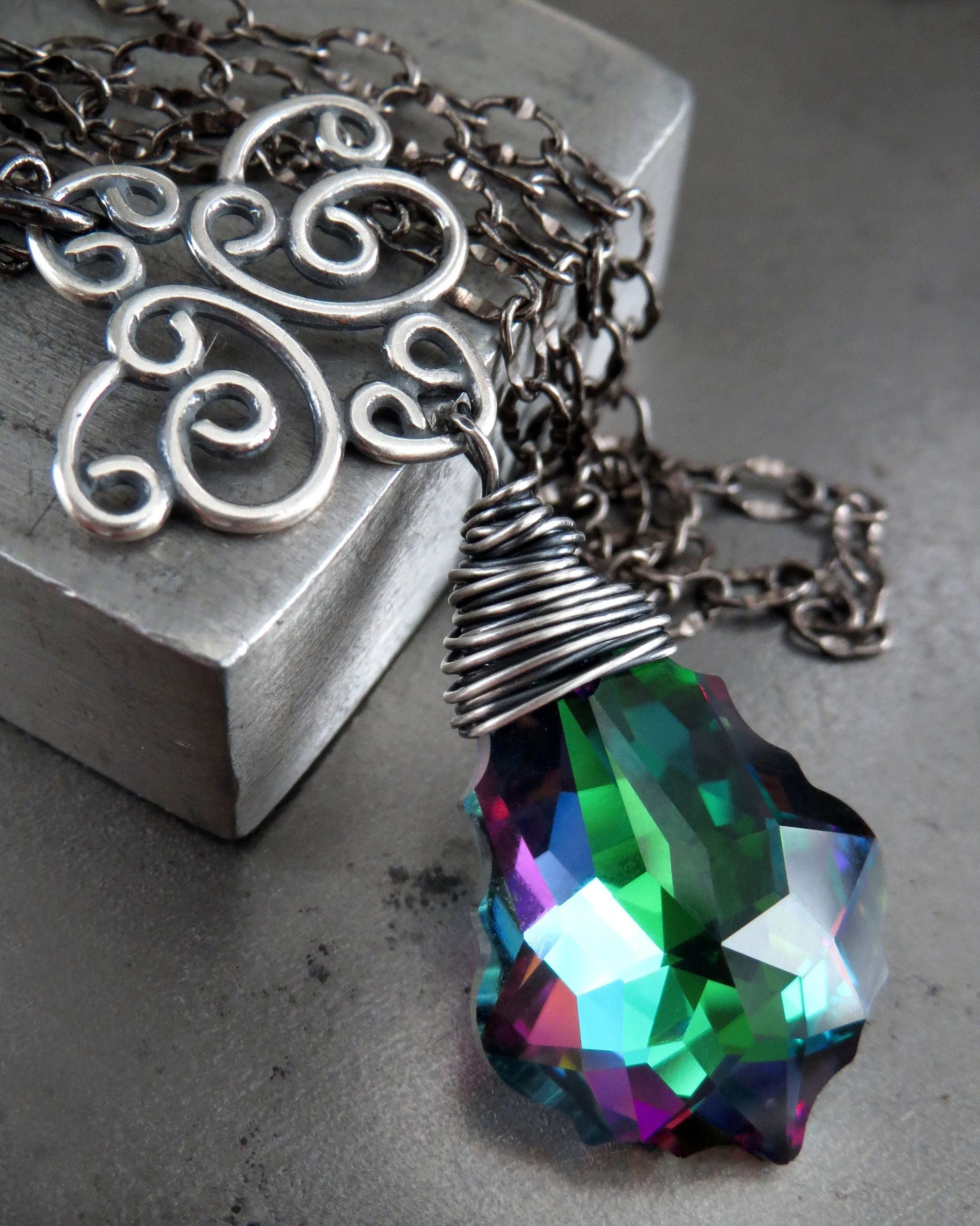 Good WITCH, Bad WITCH: Wicked Crystal Necklace
