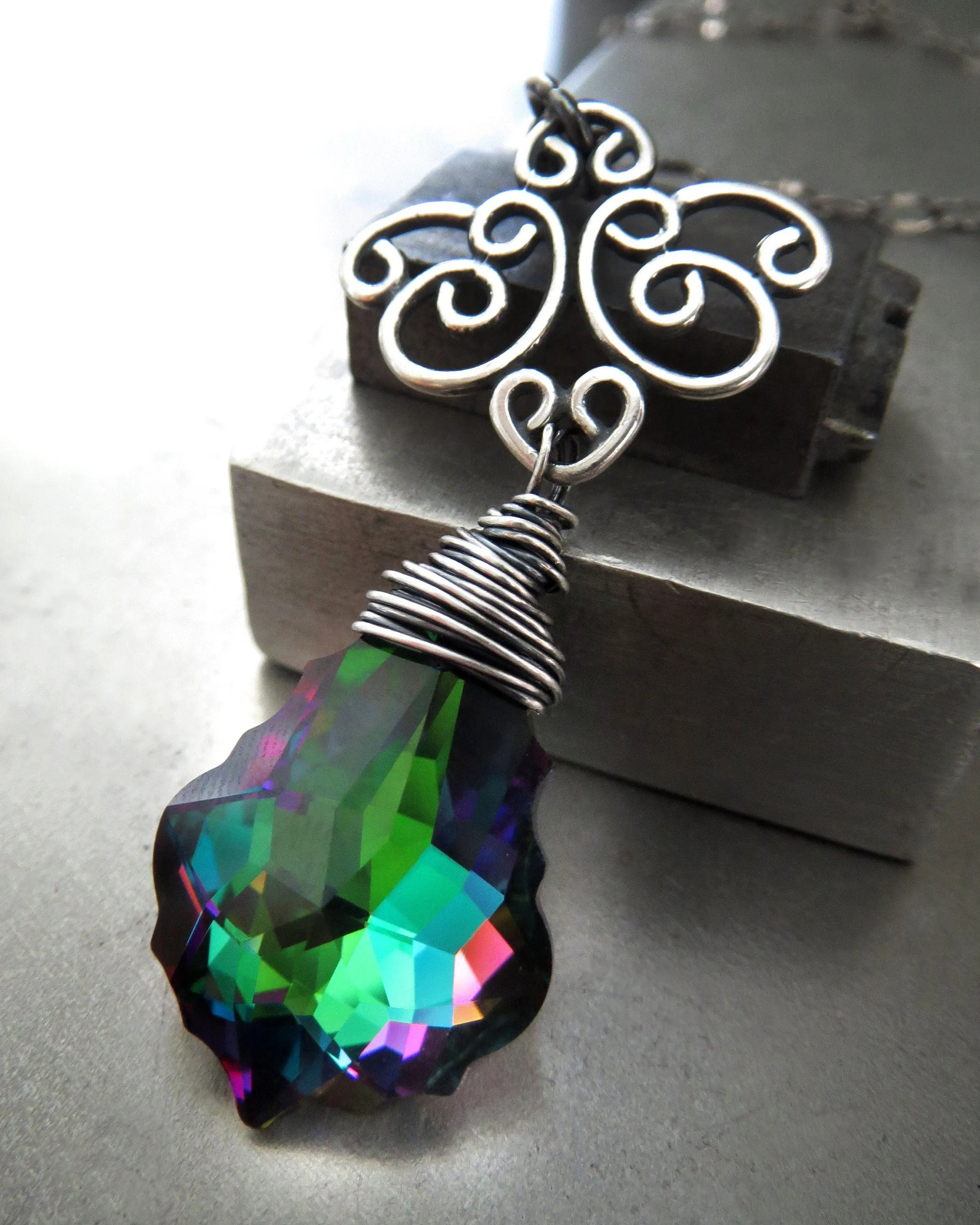 Good WITCH, Bad WITCH: Wicked Crystal Necklace