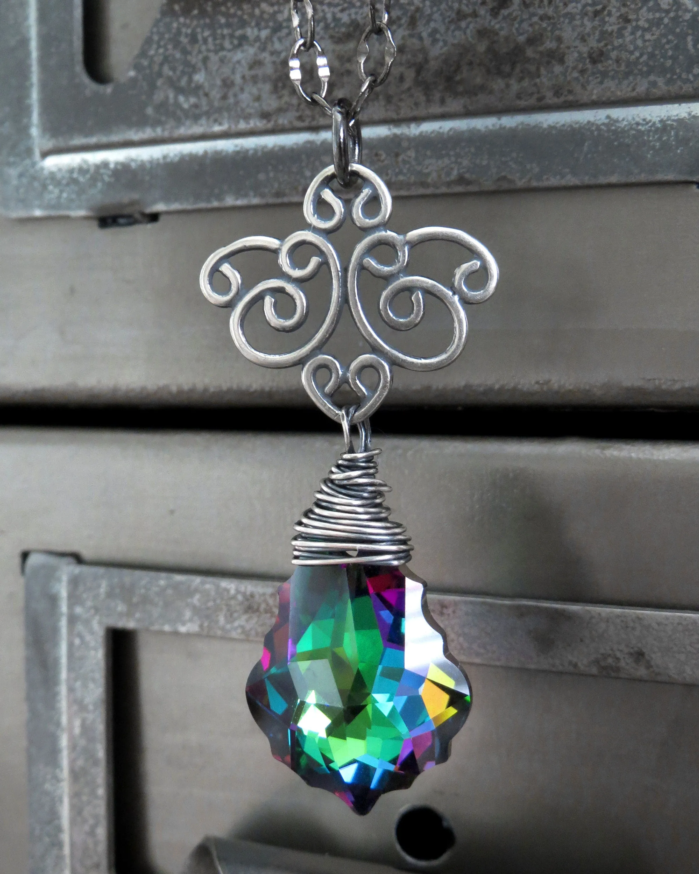 Good WITCH, Bad WITCH: Wicked Crystal Necklace